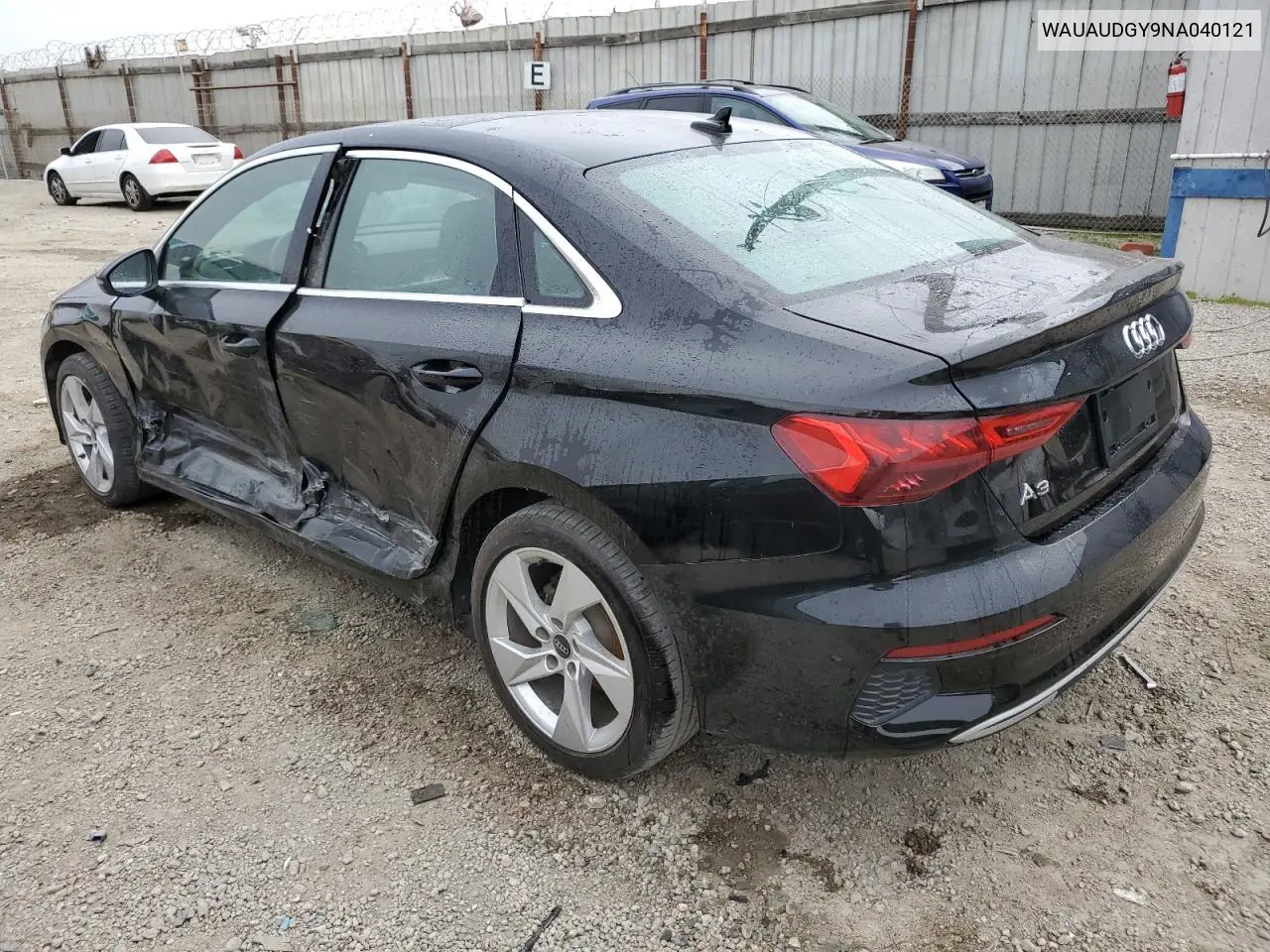 2022 Audi A3 Premium VIN: WAUAUDGY9NA040121 Lot: 56589045