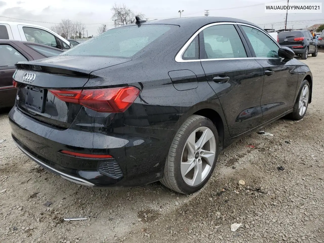 2022 Audi A3 Premium VIN: WAUAUDGY9NA040121 Lot: 56589045