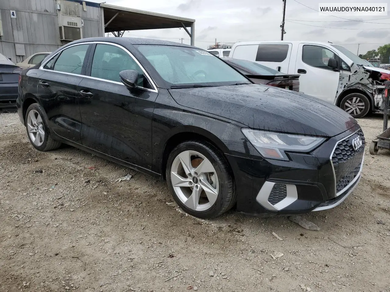 2022 Audi A3 Premium VIN: WAUAUDGY9NA040121 Lot: 56589045