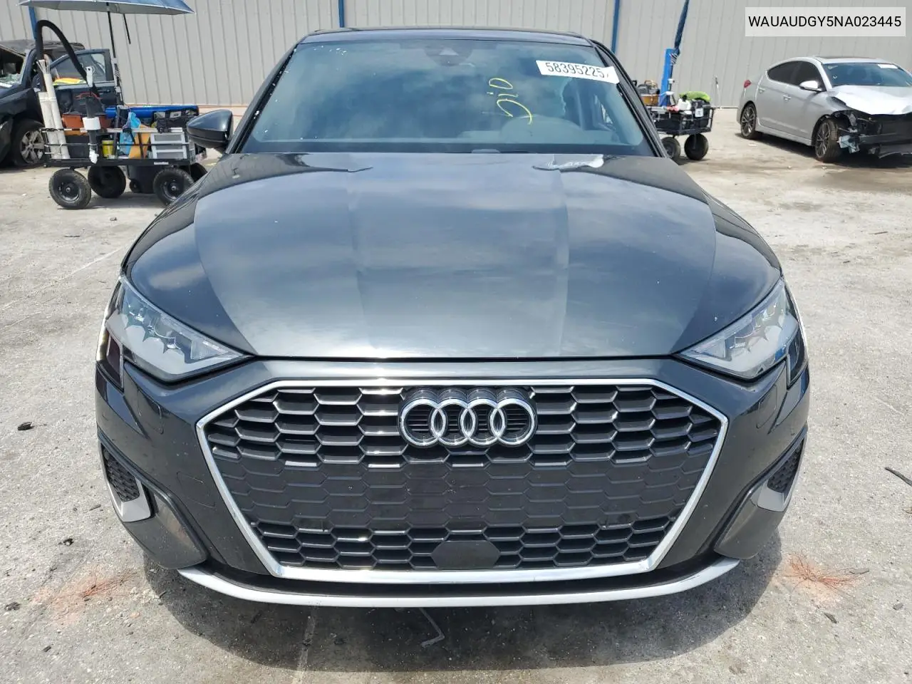 2022 Audi A3 Premium VIN: WAUAUDGY5NA023445 Lot: 58395225