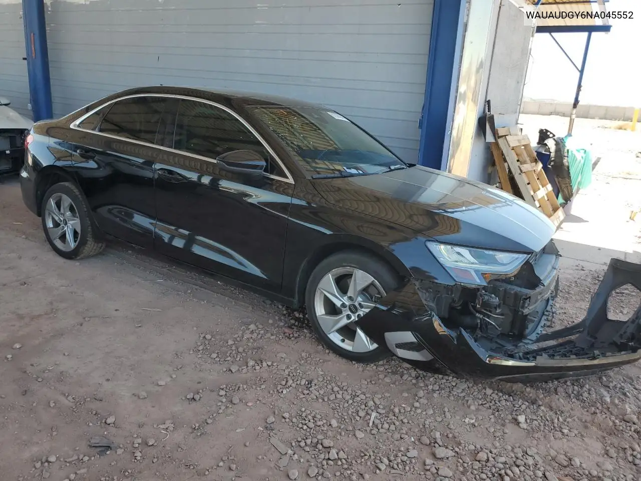 2022 Audi A3 Premium VIN: WAUAUDGY6NA045552 Lot: 62096945