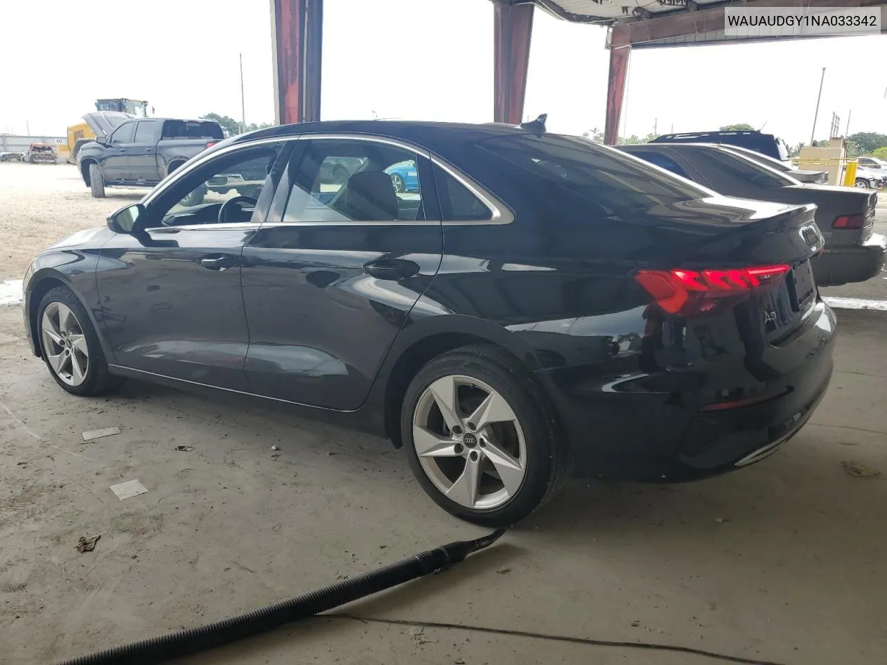 2022 Audi A3 Premium VIN: WAUAUDGY1NA033342 Lot: 76313624