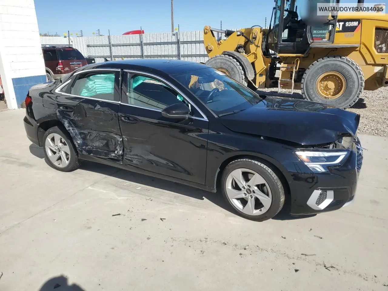 2024 Audi A3 Premium VIN: WAUAUDGY8RA084035 Lot: 56074755