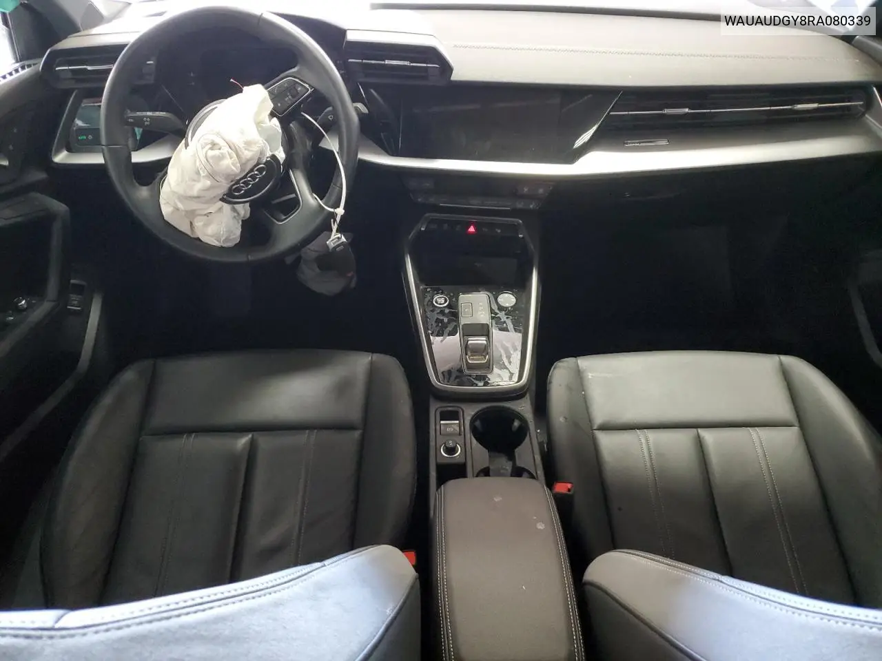 2024 Audi A3 Premium VIN: WAUAUDGY8RA080339 Lot: 56748905