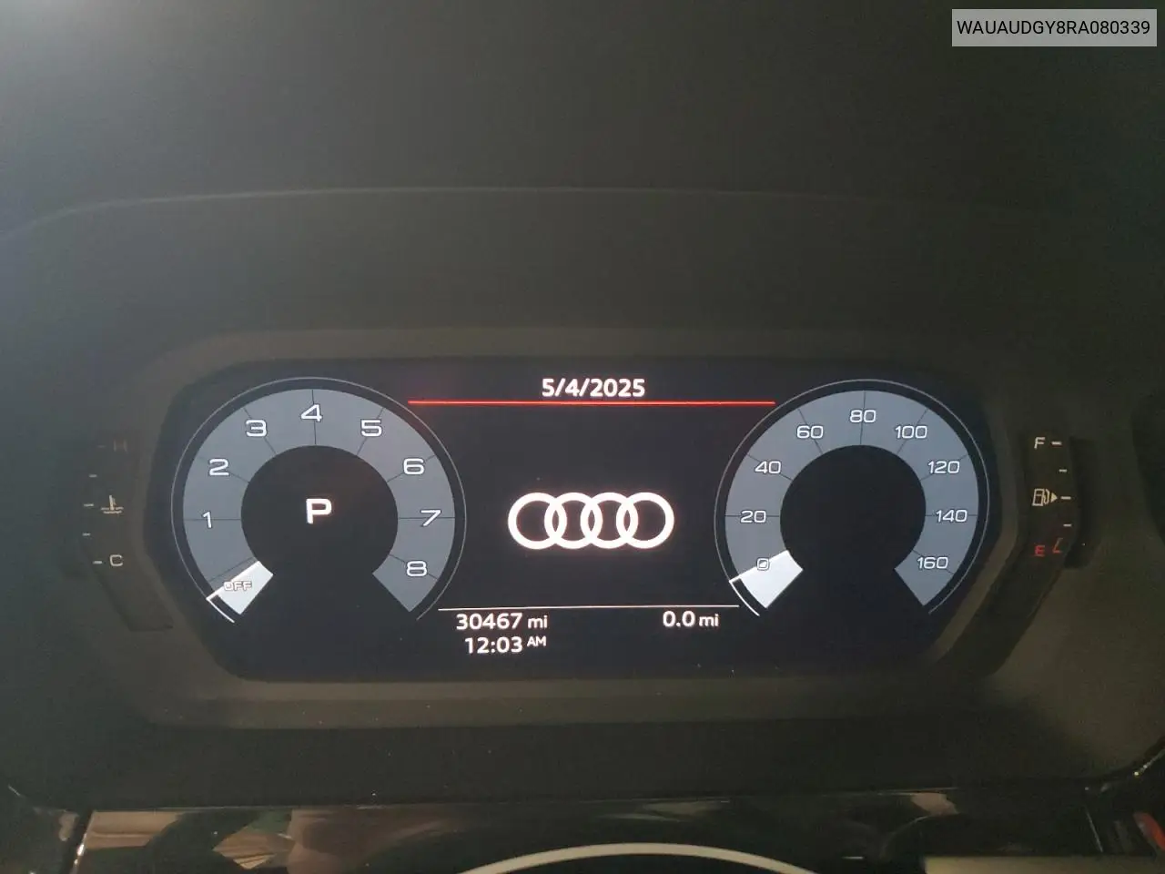 2024 Audi A3 Premium VIN: WAUAUDGY8RA080339 Lot: 56748905