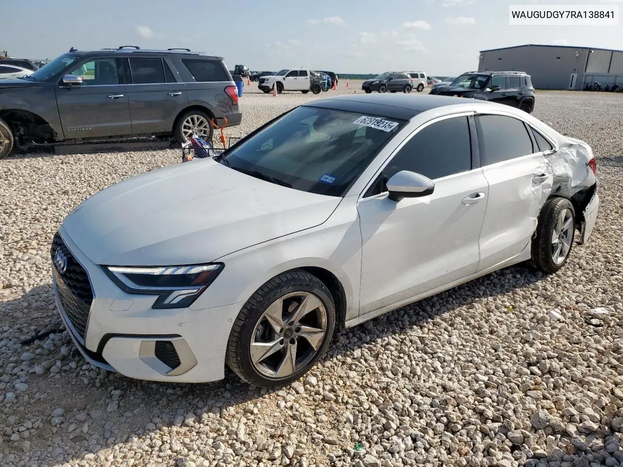 2024 Audi A3 Premium VIN: WAUGUDGY7RA138841 Lot: 62919215