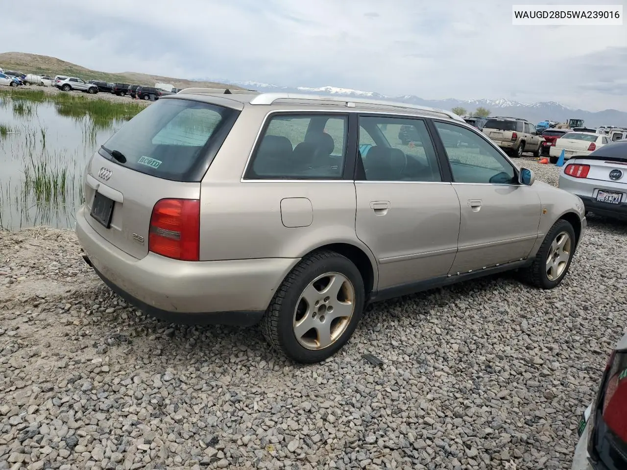 1998 Audi A4 2.8 Avant Quattro VIN: WAUGD28D5WA239016 Lot: 53981705
