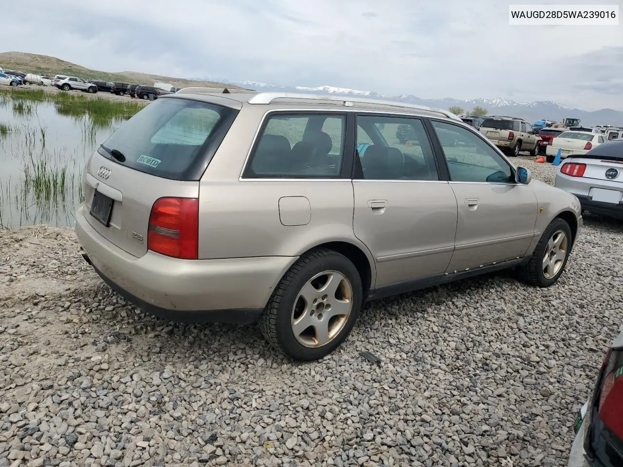 1998 Audi A4 2.8 Avant Quattro VIN: WAUGD28D5WA239016 Lot: 53981705