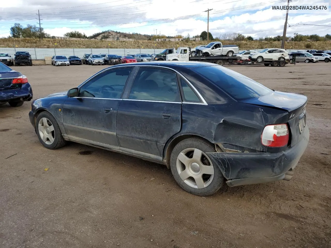 1998 Audi A4 2.8 Quattro VIN: WAUED28D4WA245476 Lot: 79134434