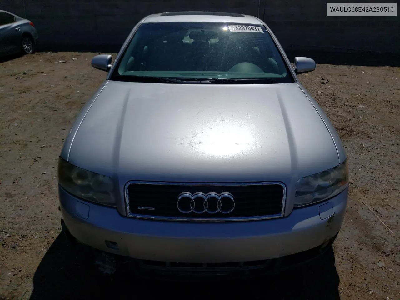 2002 Audi A4 1.8T Quattro VIN: WAULC68E42A280510 Lot: 38715514