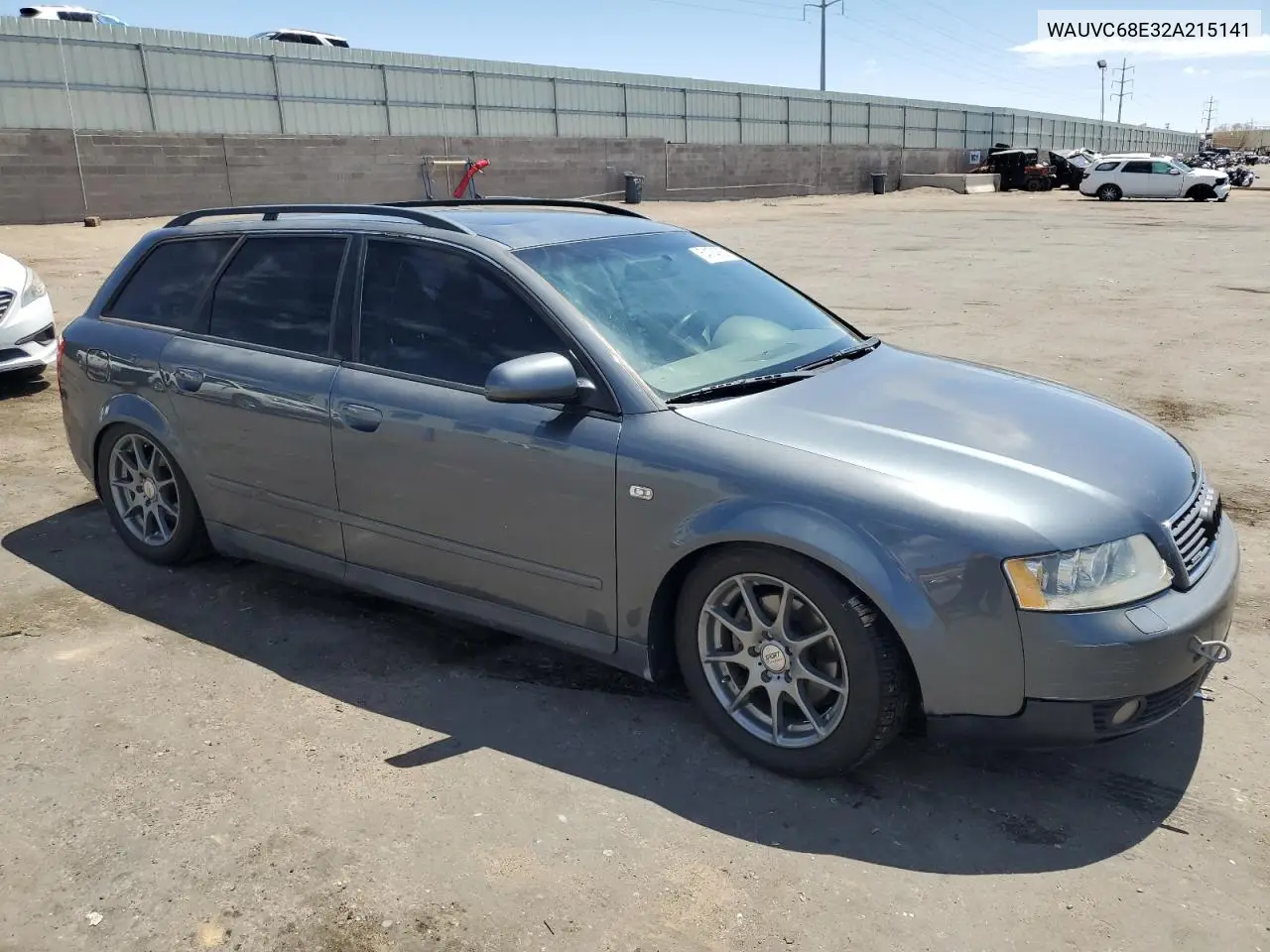 2002 Audi A4 1.8T Avant Quattro VIN: WAUVC68E32A215141 Lot: 54174365