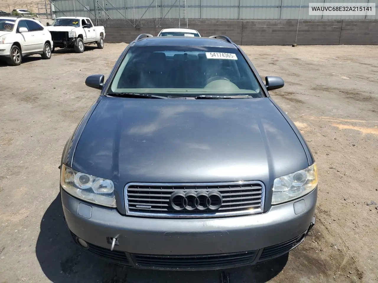 2002 Audi A4 1.8T Avant Quattro VIN: WAUVC68E32A215141 Lot: 54174365