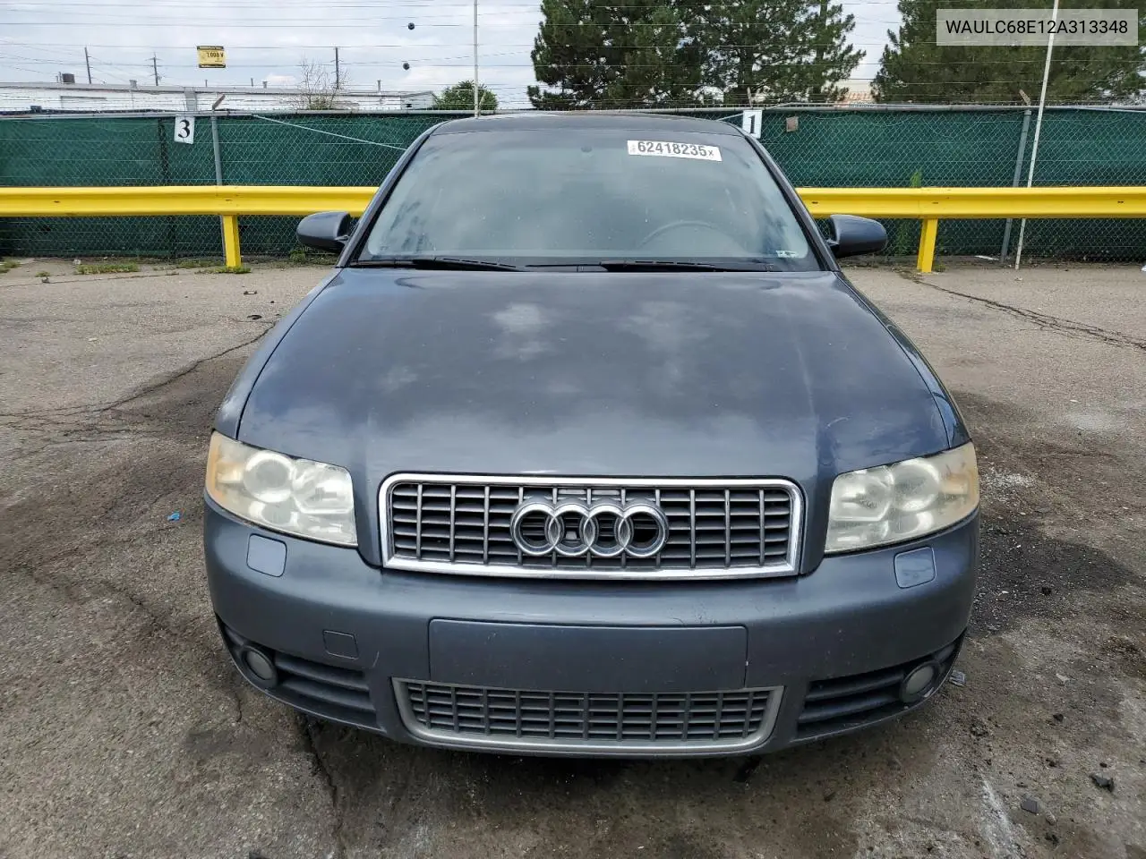 2002 Audi A4 1.8T Quattro VIN: WAULC68E12A313348 Lot: 62418235