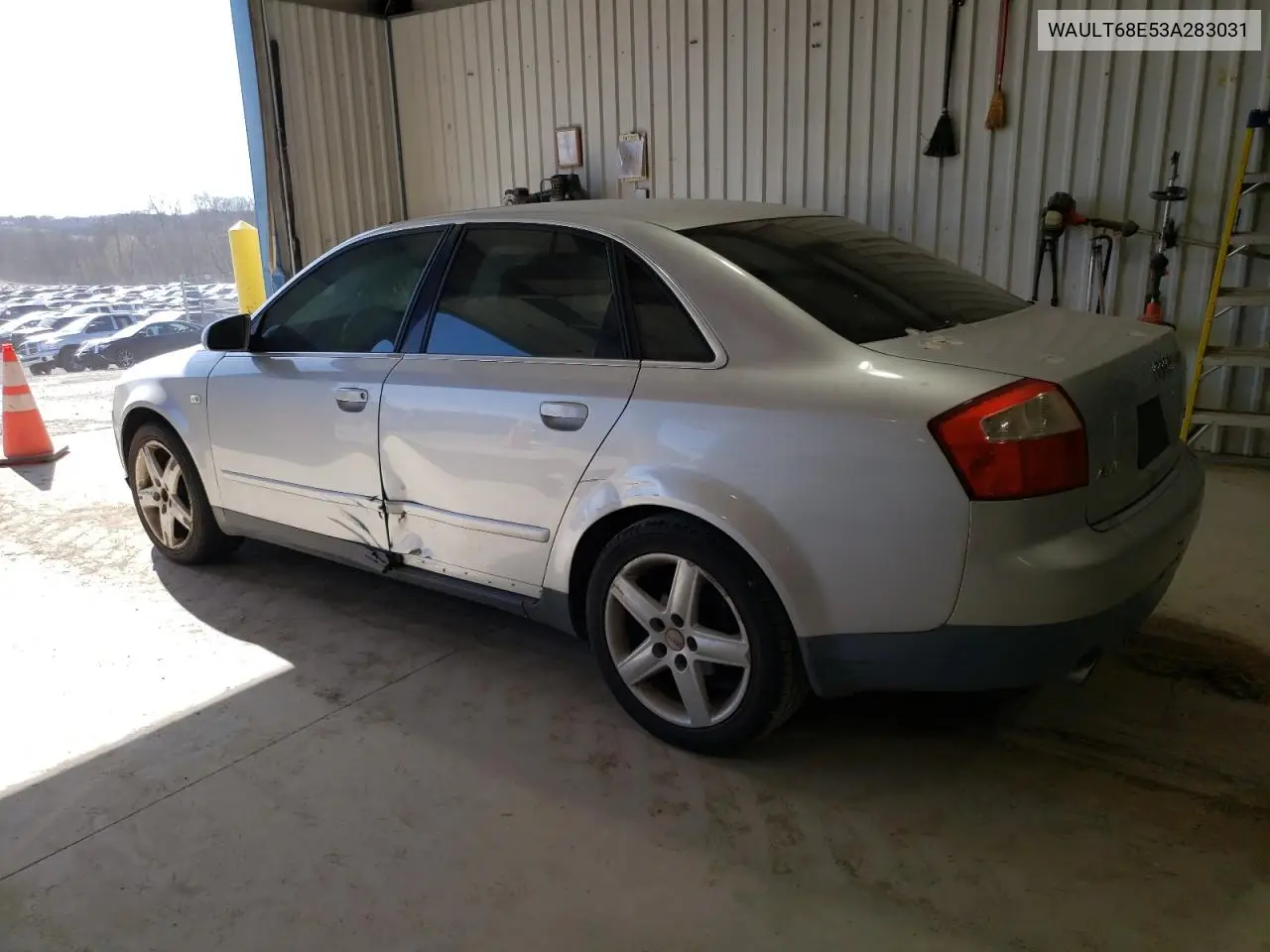 2003 Audi A4 3.0 Quattro VIN: WAULT68E53A283031 Lot: 44715315