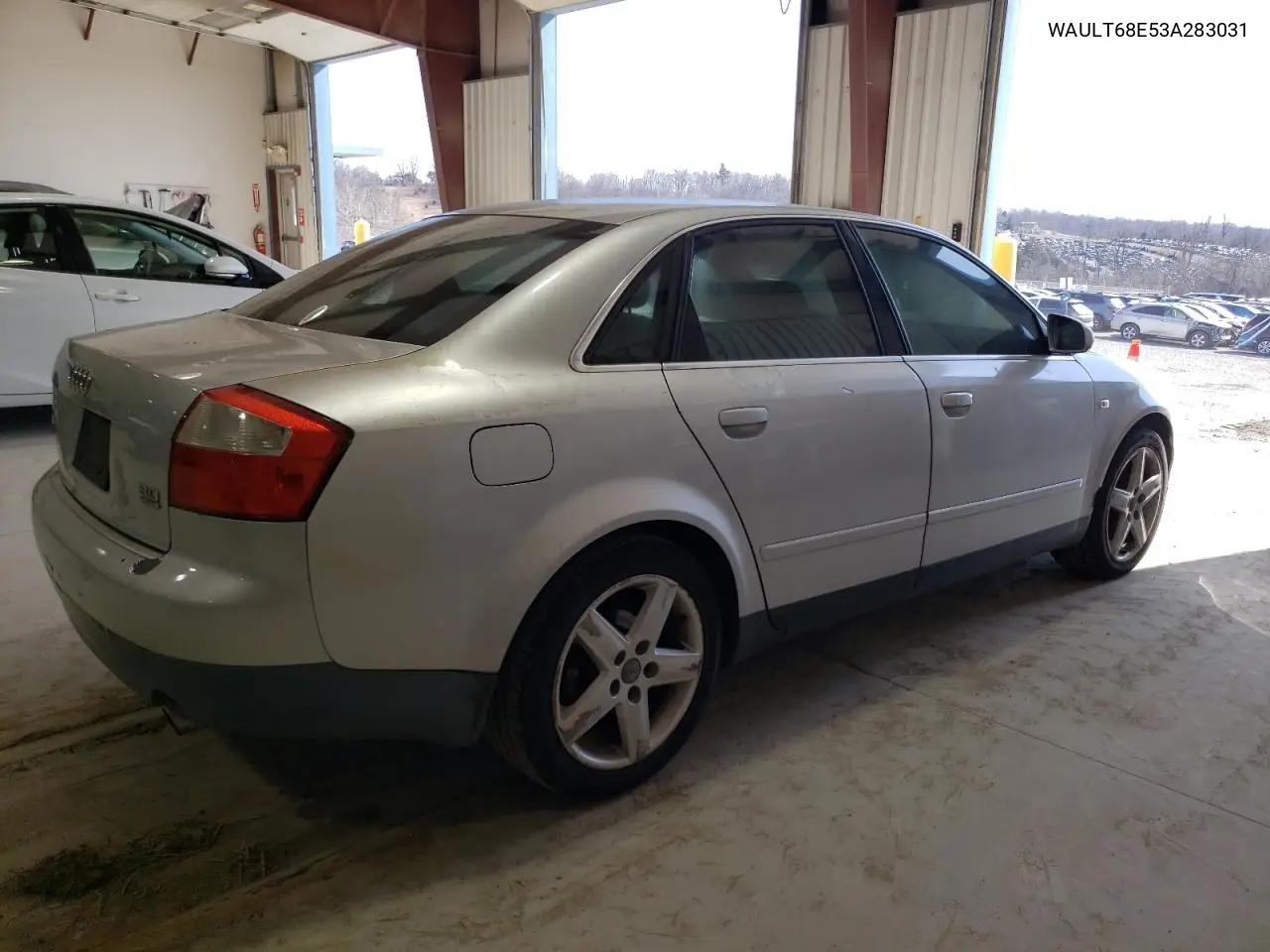 2003 Audi A4 3.0 Quattro VIN: WAULT68E53A283031 Lot: 44715315