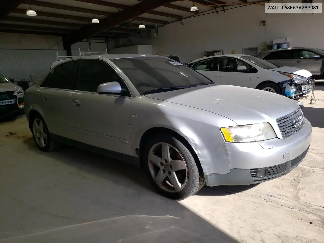 2003 Audi A4 3.0 Quattro VIN: WAULT68E53A283031 Lot: 44715315