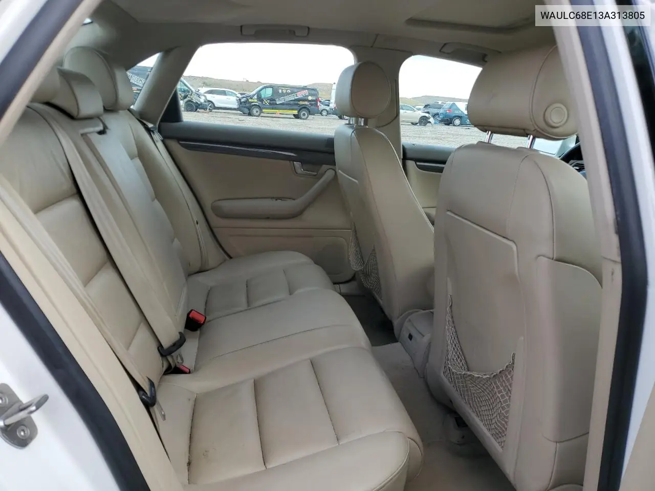 2003 Audi A4 1.8T Quattro VIN: WAULC68E13A313805 Lot: 56977395
