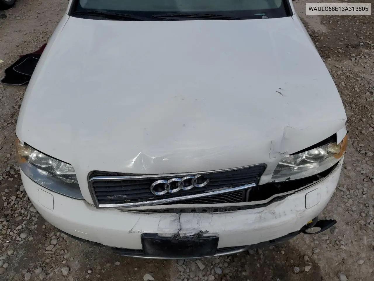 2003 Audi A4 1.8T Quattro VIN: WAULC68E13A313805 Lot: 56977395