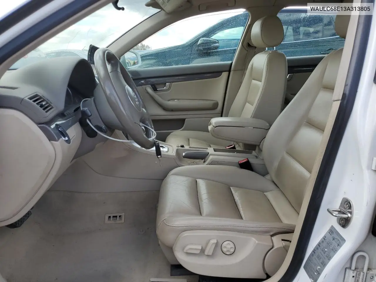 2003 Audi A4 1.8T Quattro VIN: WAULC68E13A313805 Lot: 56977395