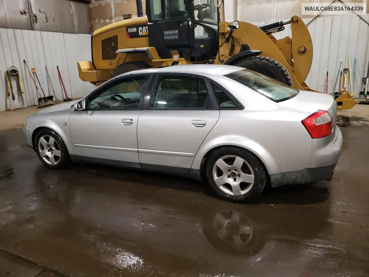 2003 Audi A4 1.8T Quattro VIN: WAULC68E83A164339 Lot: 59754025