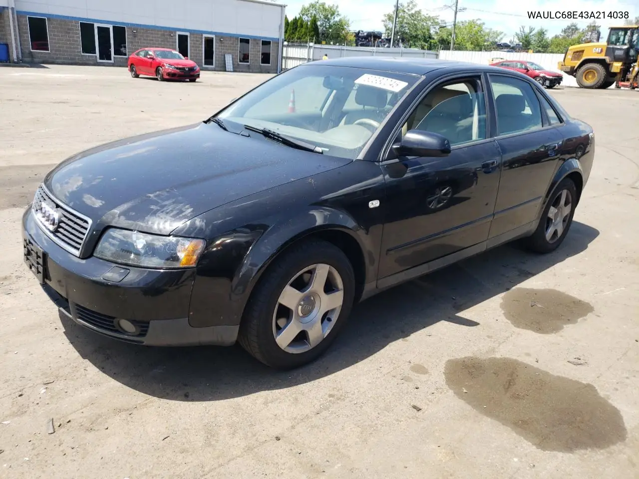 2003 Audi A4 1.8T Quattro VIN: WAULC68E43A214038 Lot: 62330245