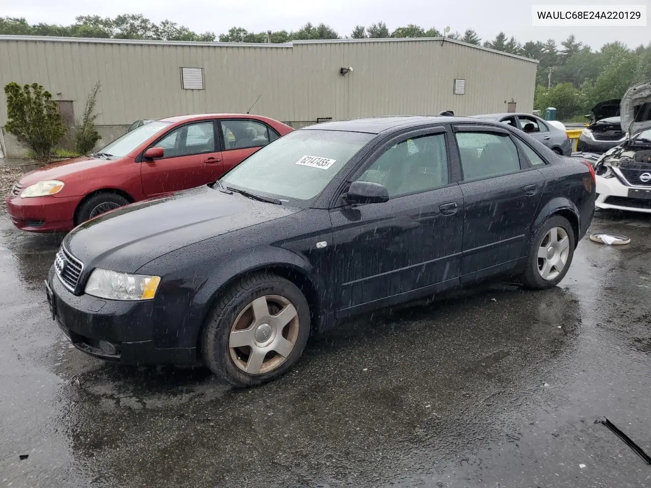 2004 Audi A4 1.8T Quattro VIN: WAULC68E24A220129 Lot: 62147455