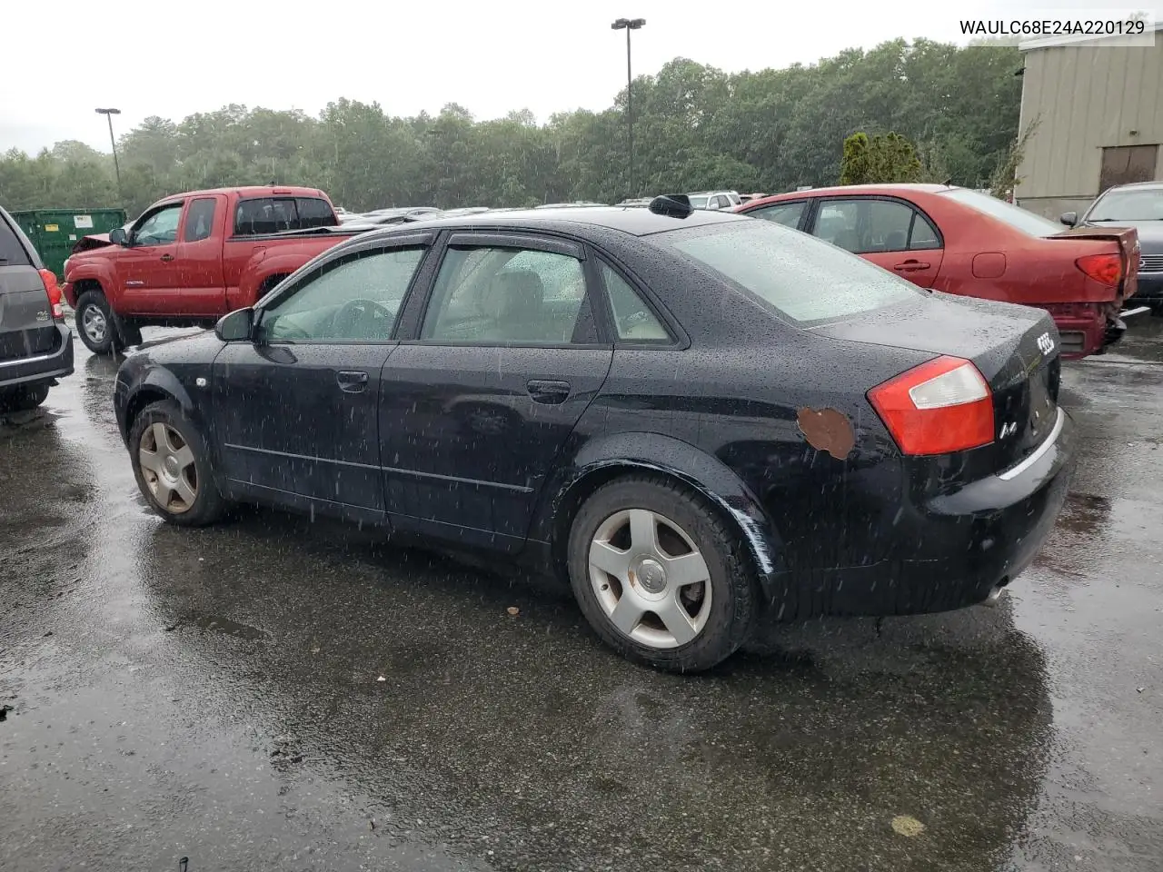 2004 Audi A4 1.8T Quattro VIN: WAULC68E24A220129 Lot: 62147455
