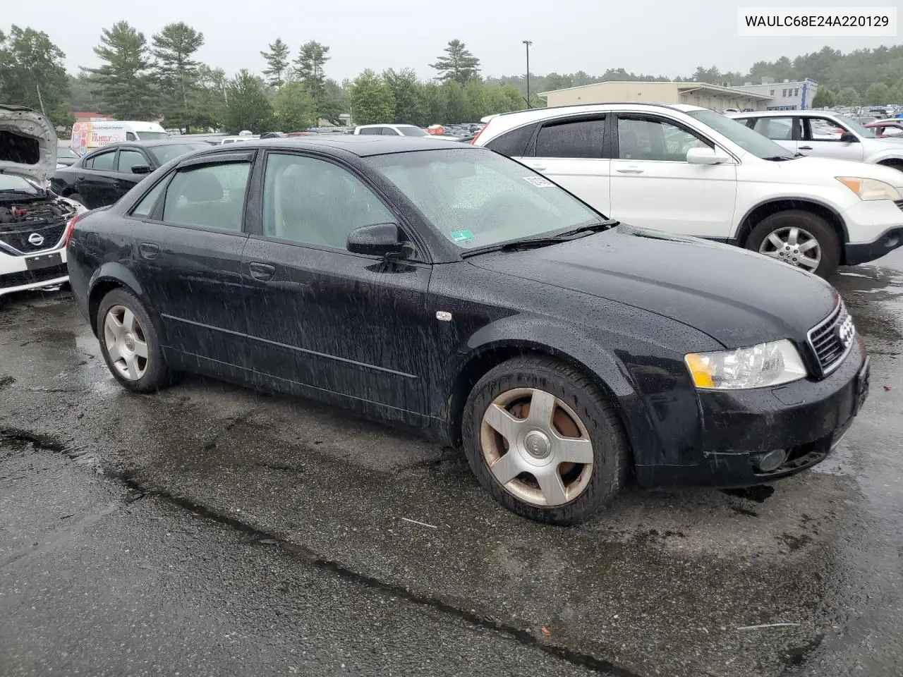 2004 Audi A4 1.8T Quattro VIN: WAULC68E24A220129 Lot: 62147455