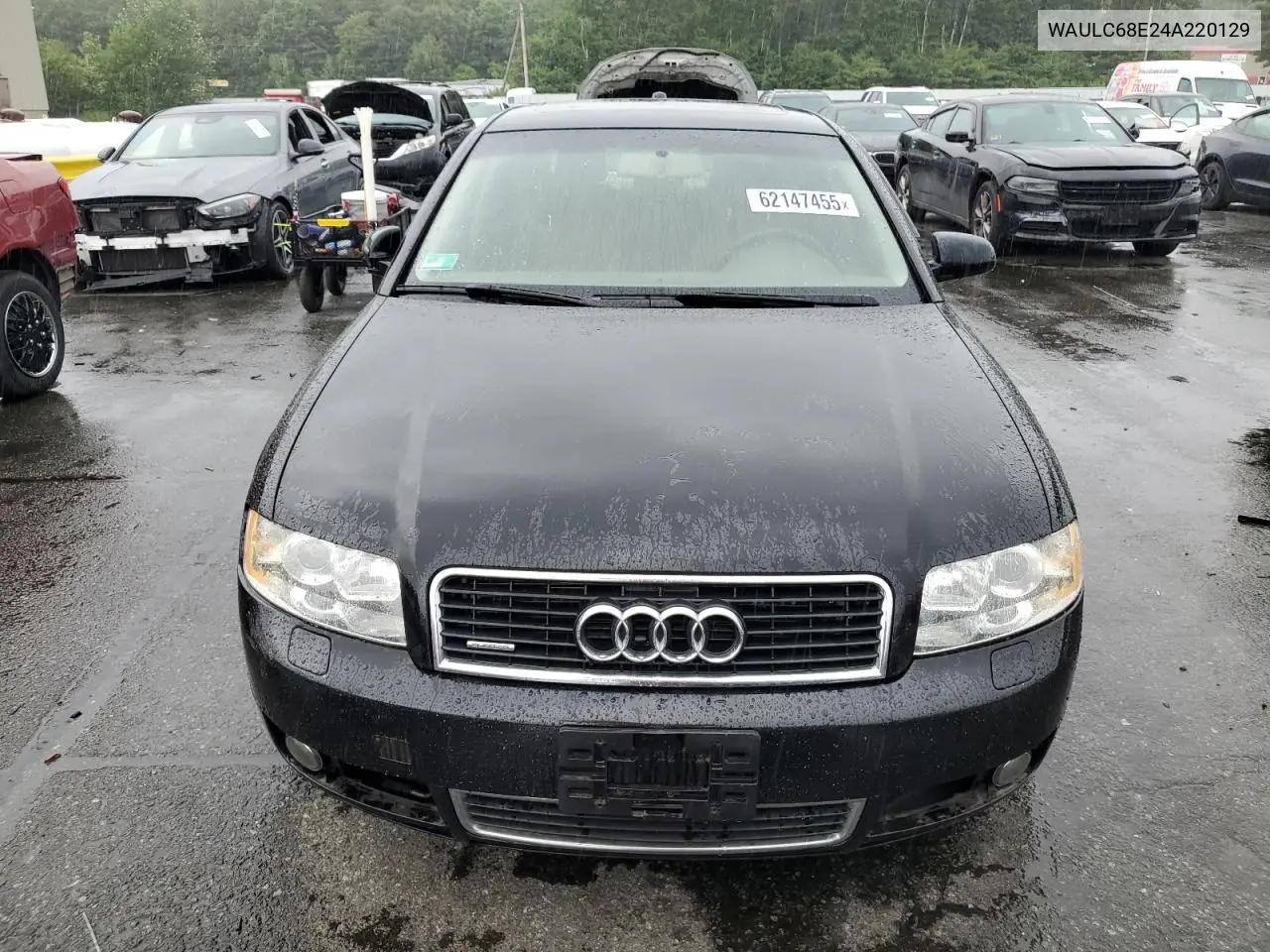 2004 Audi A4 1.8T Quattro VIN: WAULC68E24A220129 Lot: 62147455