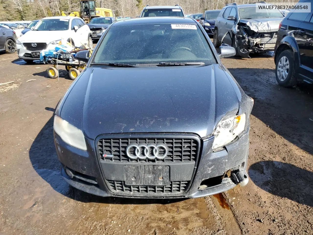 2007 Audi A4 S-Line 2.0T Quattro Turbo VIN: WAUEF78E37A068548 Lot: 48305395