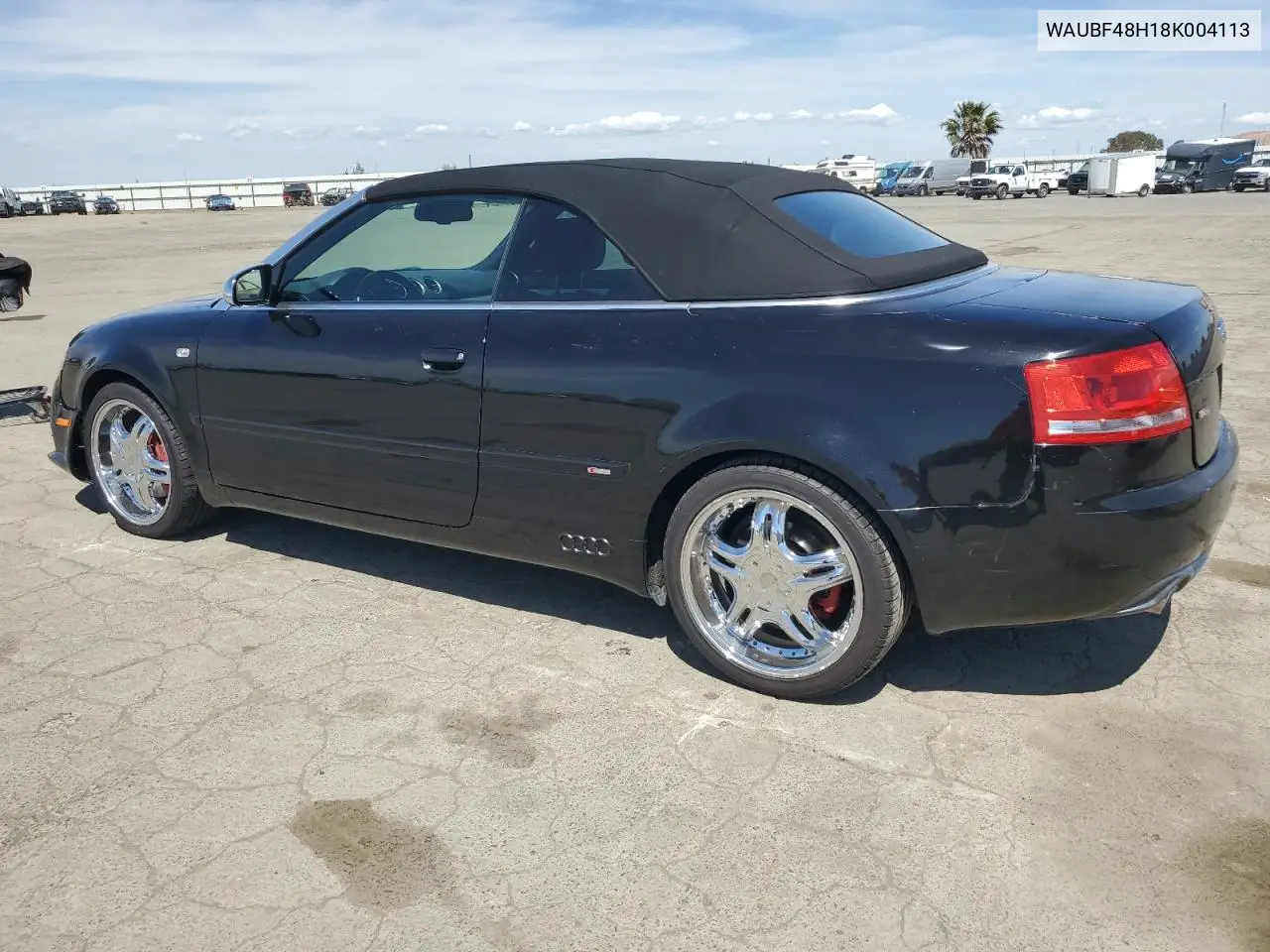 waubf48h18k004113 WAUBF48H18K004113 2008 Audi A4 S-Line 2.0T Cabriolet