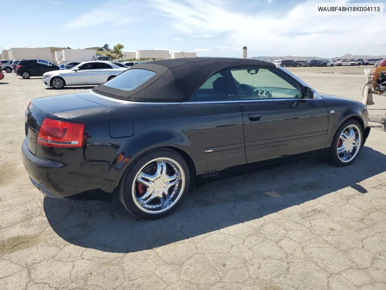 waubf48h18k004113 WAUBF48H18K004113 2008 Audi A4 S-Line 2.0T Cabriolet