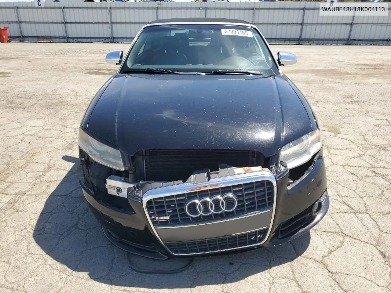 waubf48h18k004113 WAUBF48H18K004113 2008 Audi A4 S-Line 2.0T Cabriolet