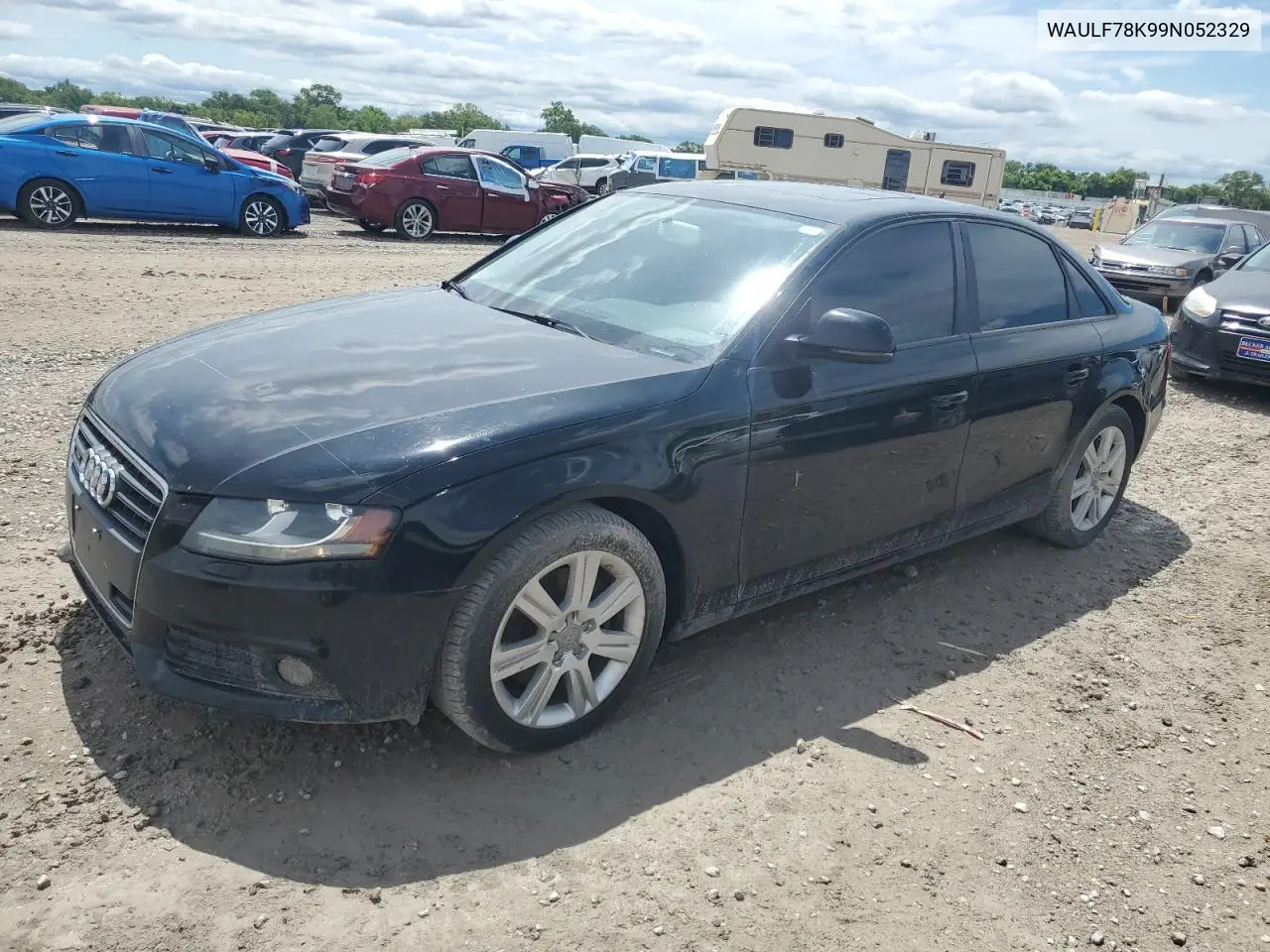 2009 Audi A4 2.0T Quattro VIN: WAULF78K99N052329 Lot: 62234585
