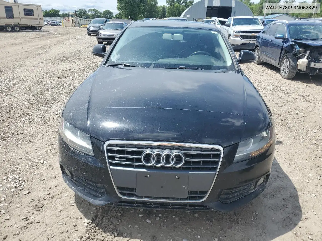 2009 Audi A4 2.0T Quattro VIN: WAULF78K99N052329 Lot: 62234585