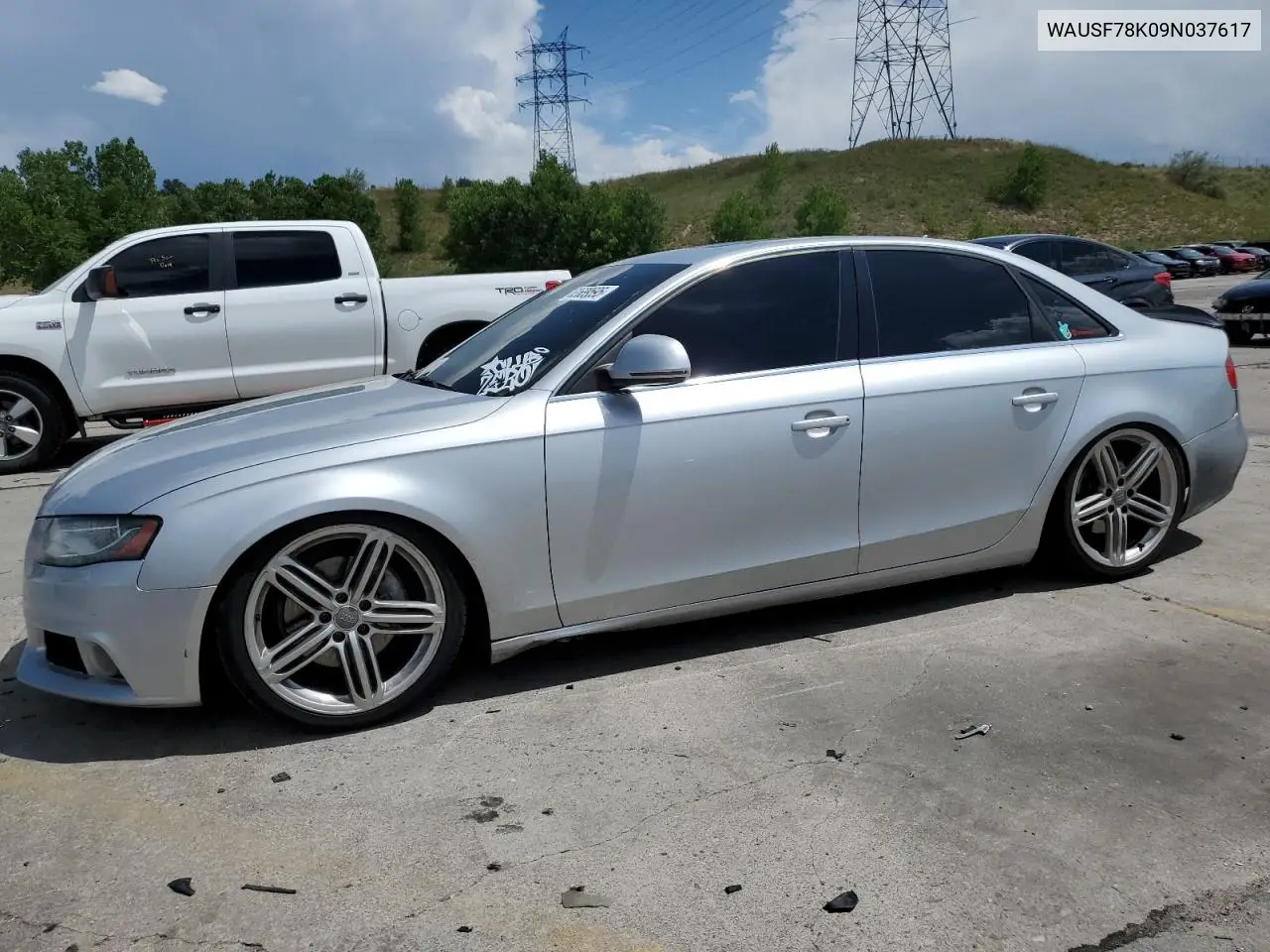2009 Audi A4 Premium Plus VIN: WAUSF78K09N037617 Lot: 62689595