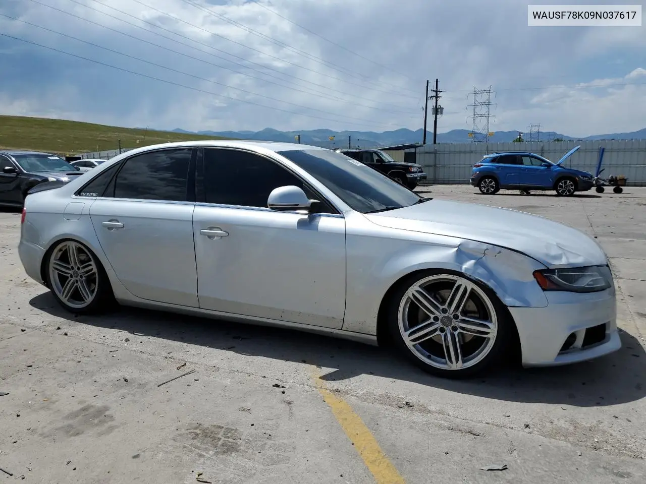 2009 Audi A4 Premium Plus VIN: WAUSF78K09N037617 Lot: 62689595