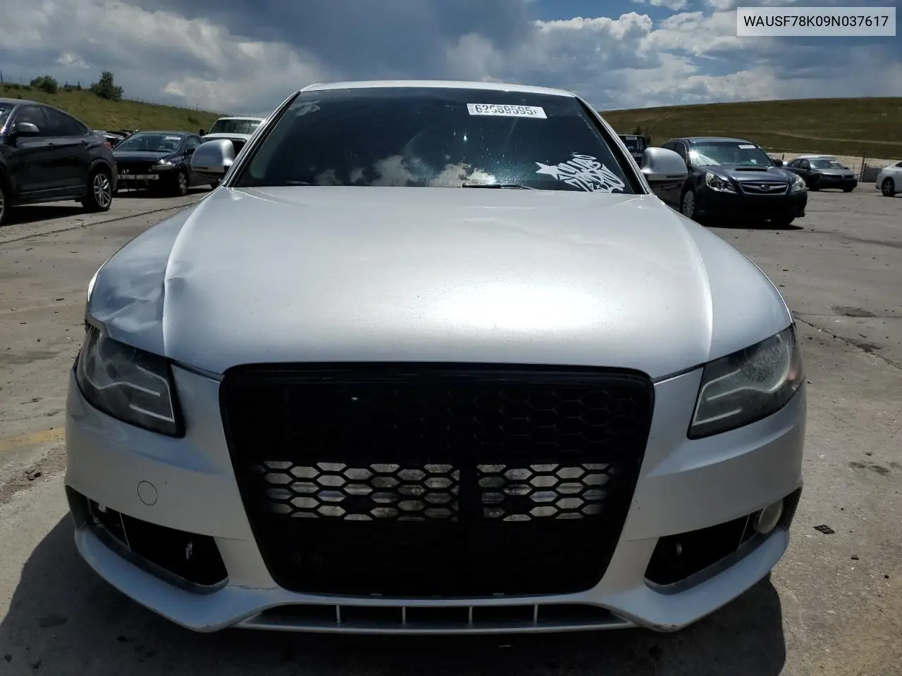 2009 Audi A4 Premium Plus VIN: WAUSF78K09N037617 Lot: 62689595