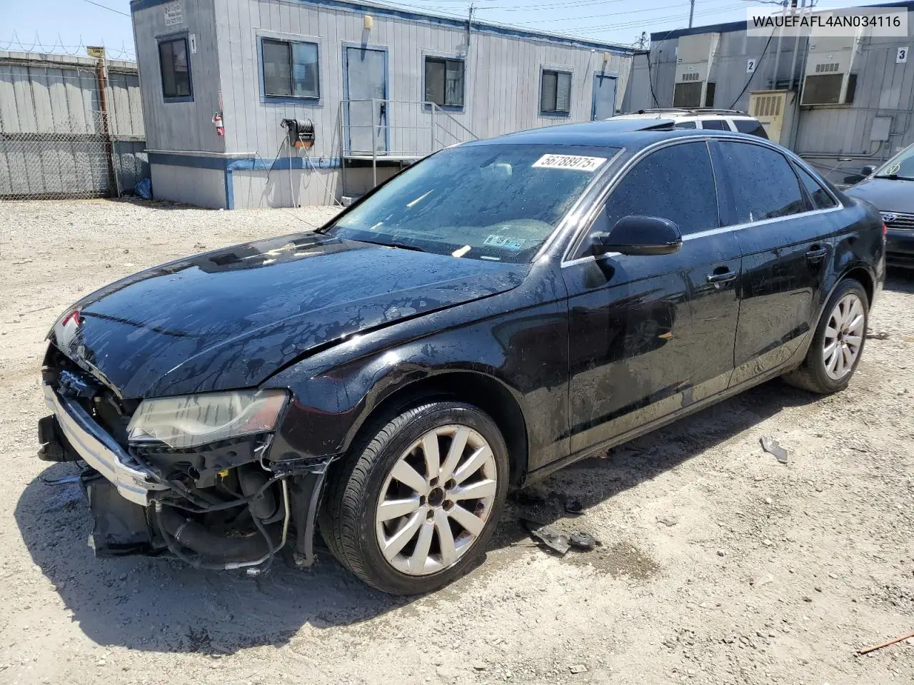 2010 Audi A4 Premium Plus VIN: WAUEFAFL4AN034116 Lot: 56788975