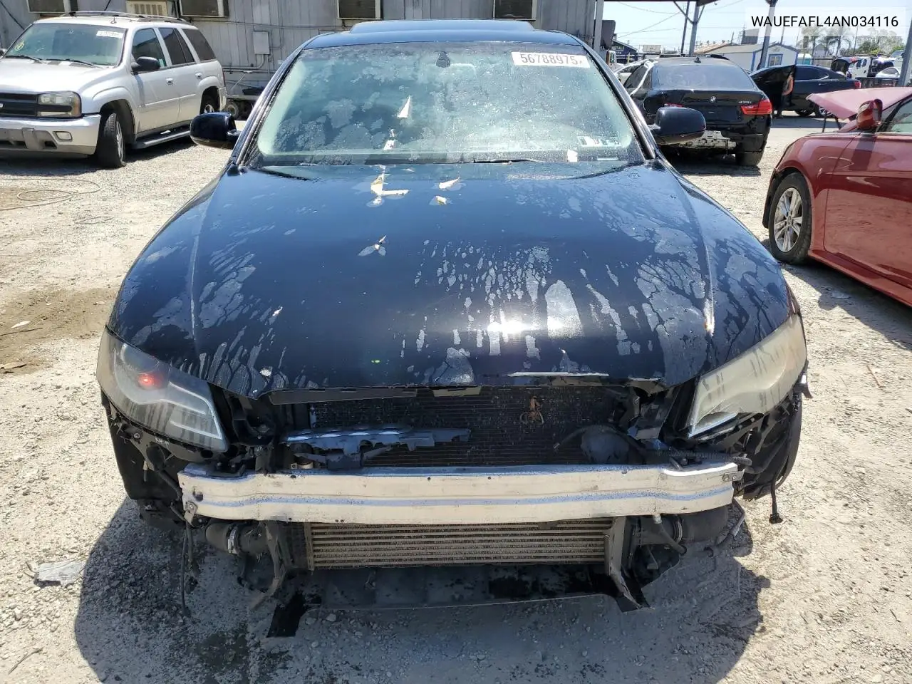 2010 Audi A4 Premium Plus VIN: WAUEFAFL4AN034116 Lot: 56788975