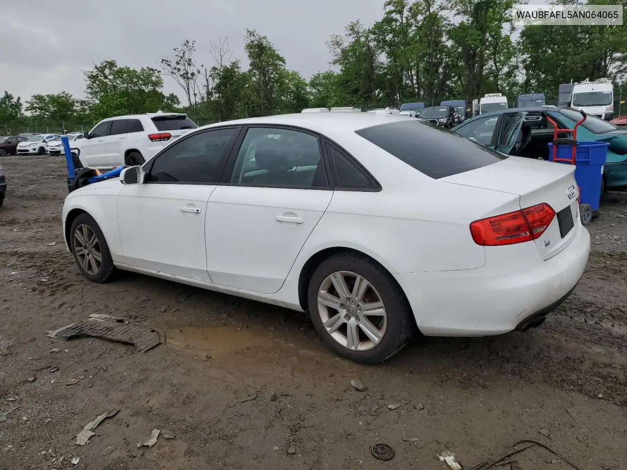 2010 Audi A4 Premium VIN: WAUBFAFL5AN064065 Lot: 57350375
