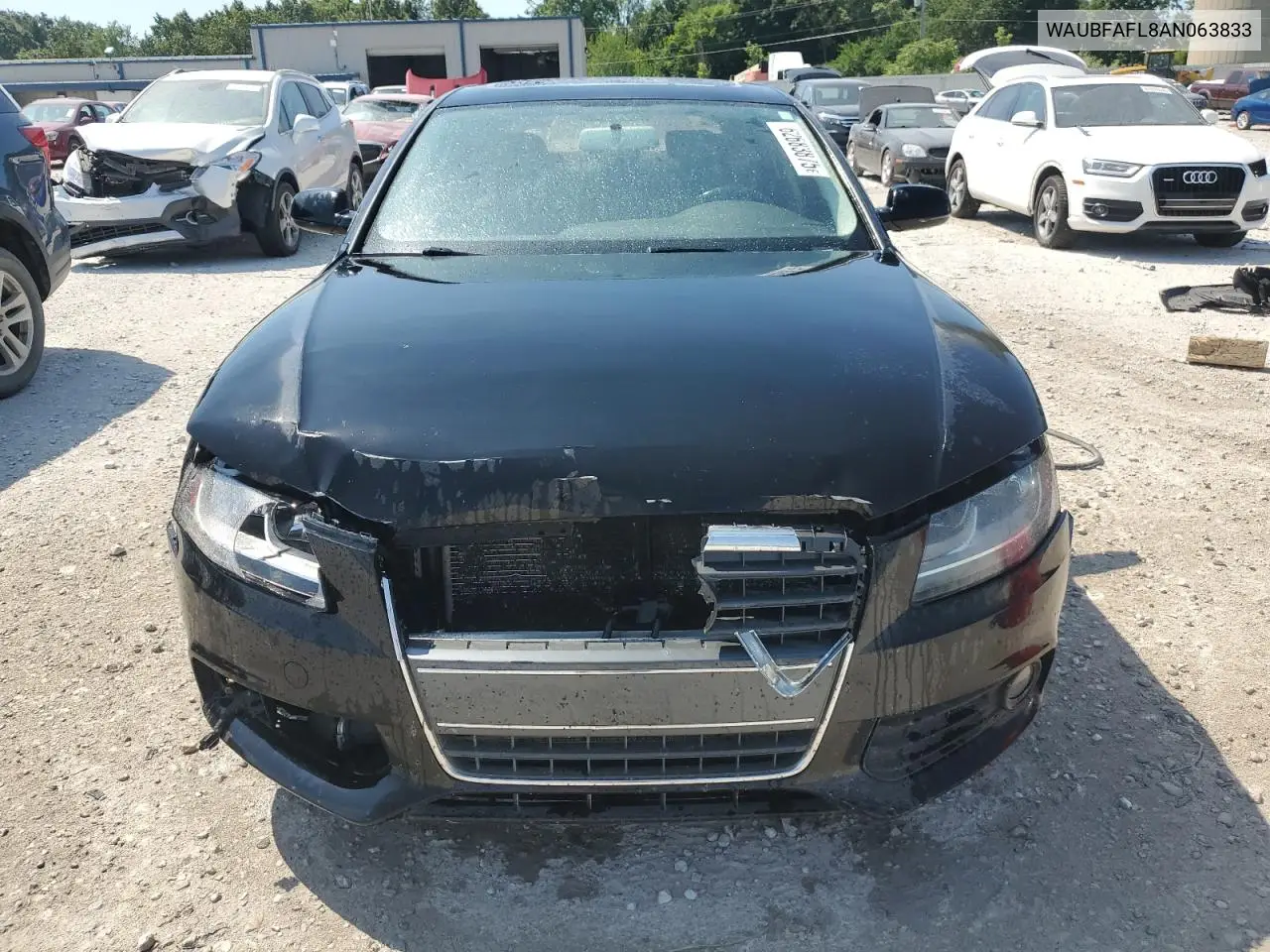 2010 Audi A4 Premium VIN: WAUBFAFL8AN063833 Lot: 62683875