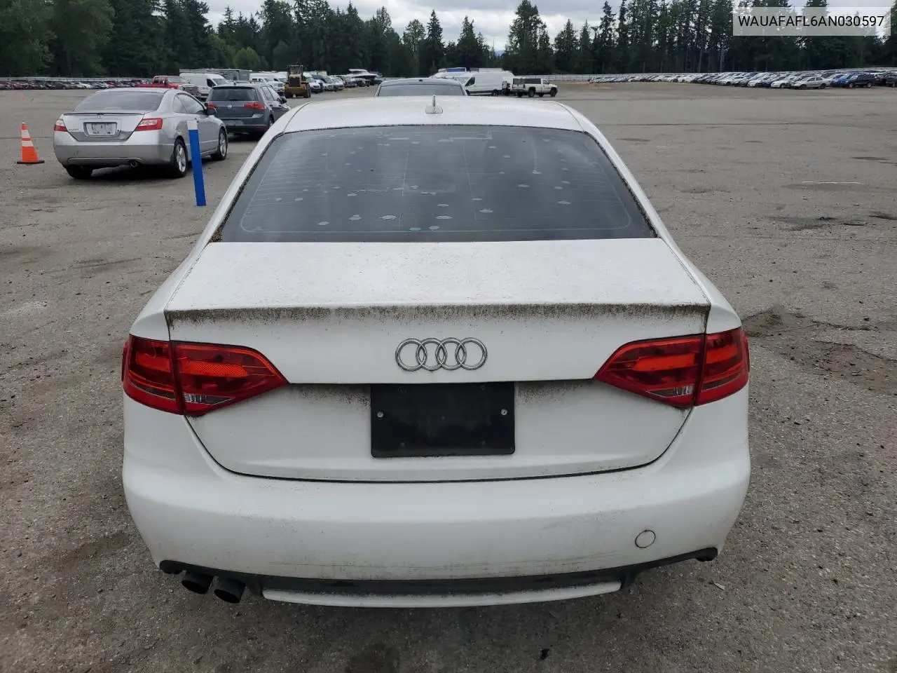 2010 Audi A4 Premium VIN: WAUAFAFL6AN030597 Lot: 62789495
