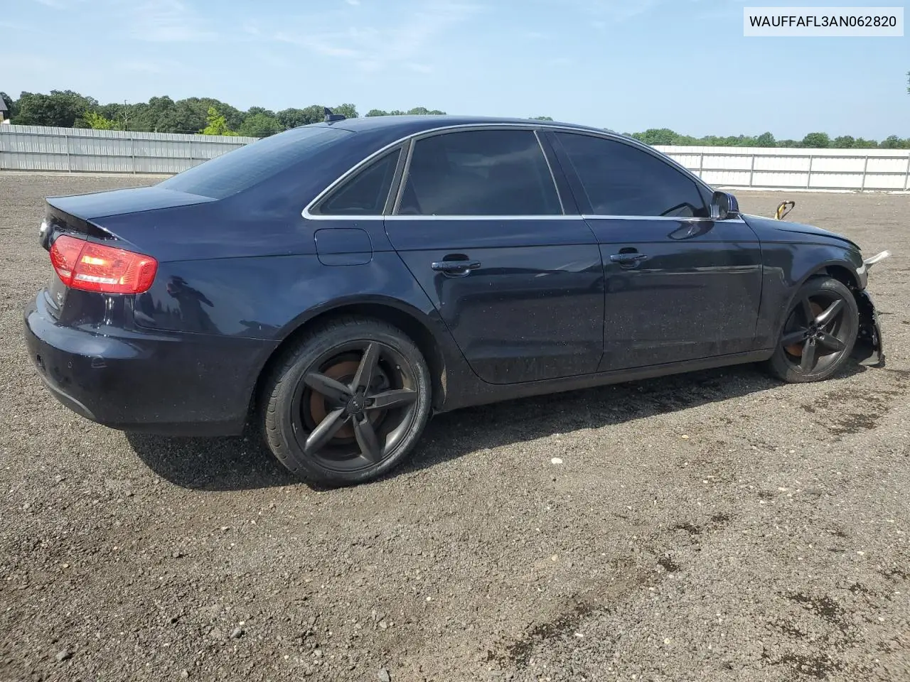 2010 Audi A4 Premium Plus VIN: WAUFFAFL3AN062820 Lot: 63121505