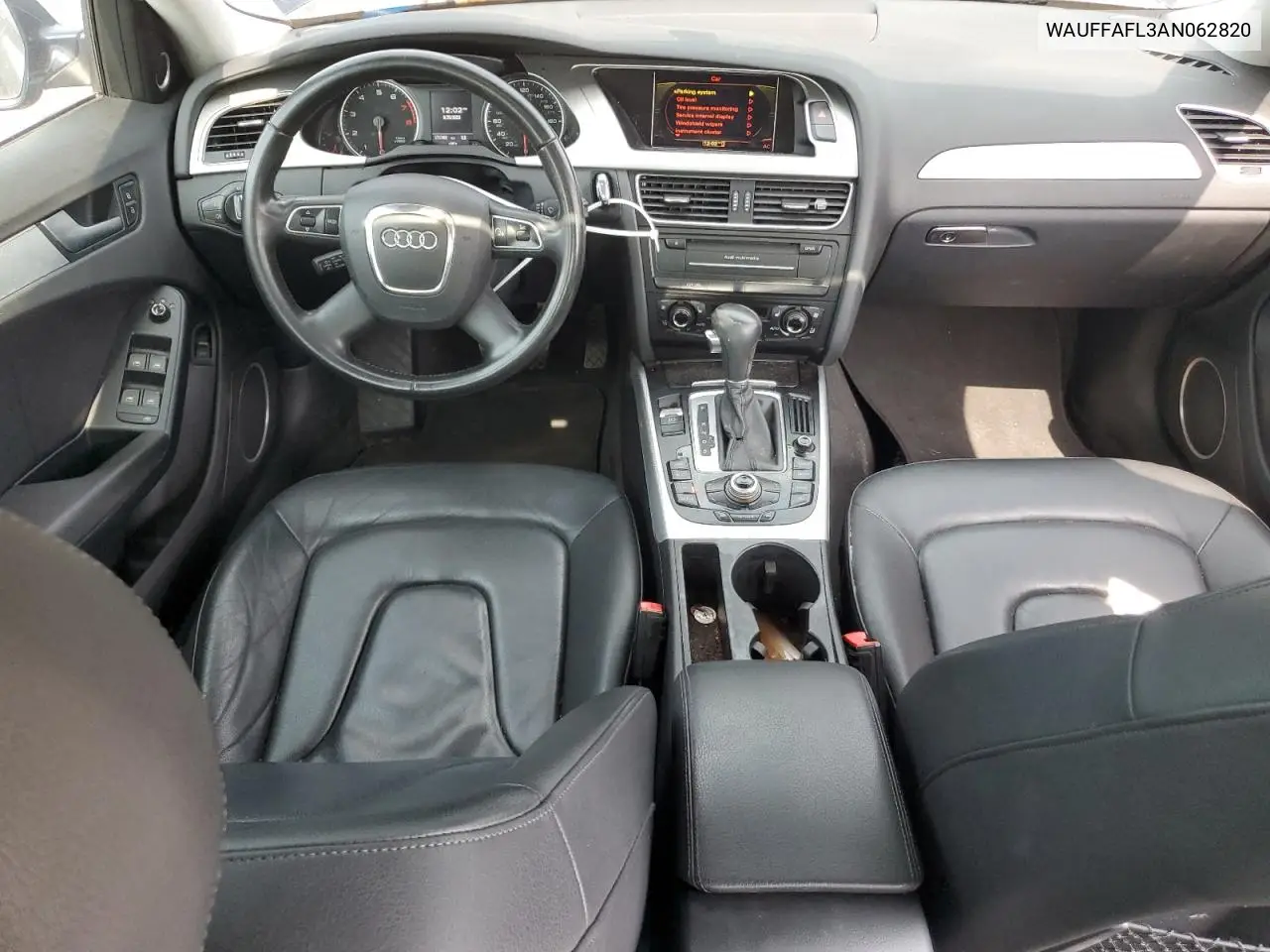 2010 Audi A4 Premium Plus VIN: WAUFFAFL3AN062820 Lot: 63121505
