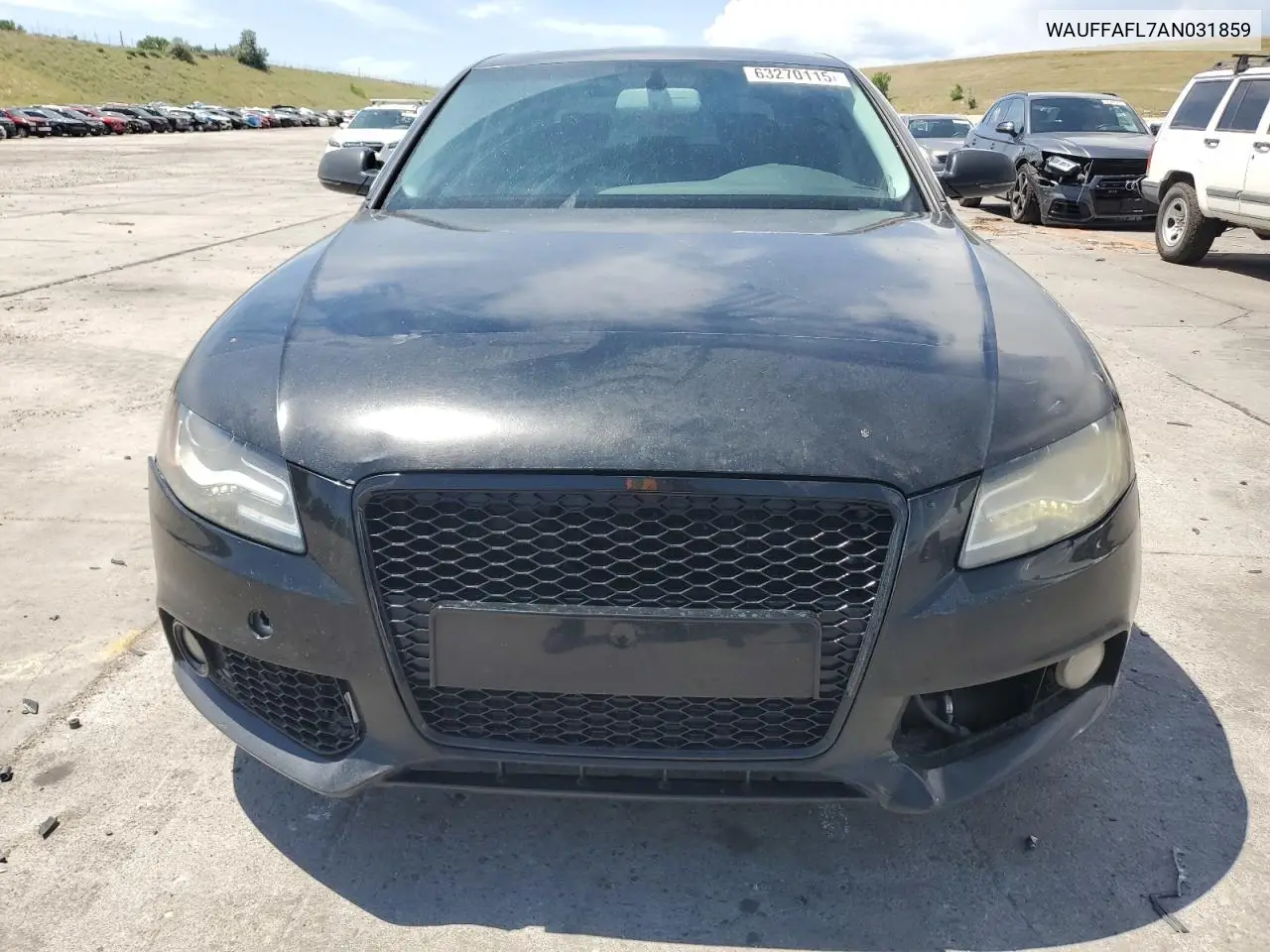 2010 Audi A4 Premium Plus VIN: WAUFFAFL7AN031859 Lot: 63270115