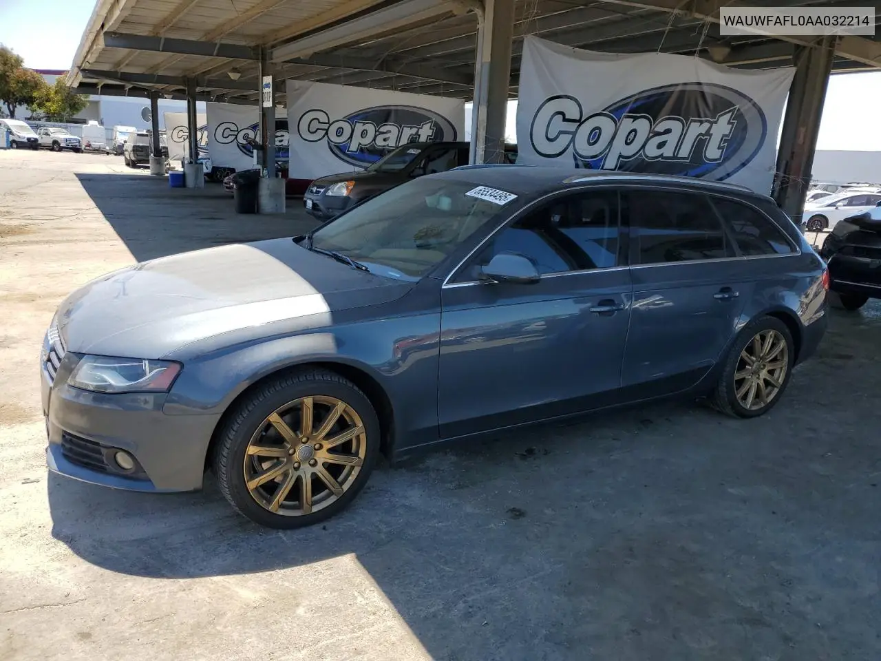 2010 Audi A4 Premium Plus VIN: WAUWFAFL0AA032214 Lot: 65534495