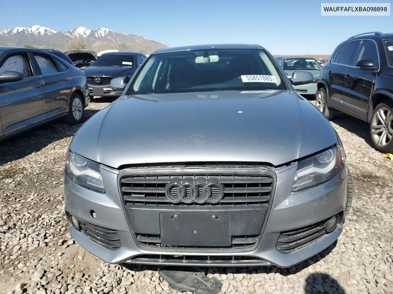 2011 Audi A4 Premium Plus VIN: WAUFFAFLXBA098898 Lot: 55857885