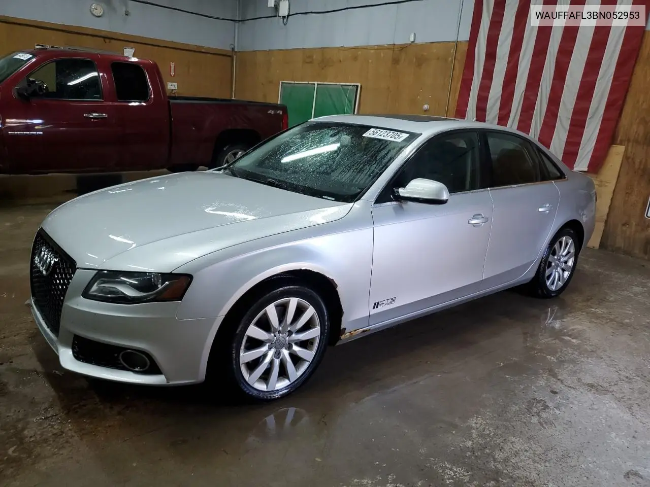 2011 Audi A4 Premium Plus VIN: WAUFFAFL3BN052953 Lot: 56123705