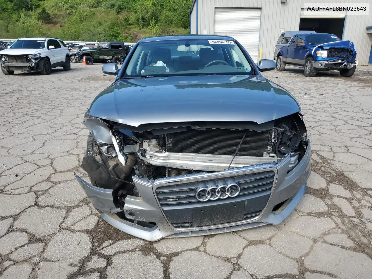 2011 Audi A4 Premium Plus VIN: WAUFFAFL8BN023643 Lot: 56456565